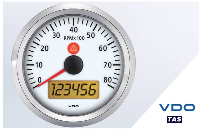 vdo ViewLine Ivory Tachometer